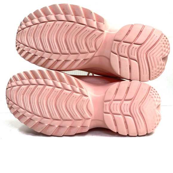 Dolls Kill Lily5000 Peach Platform Sneakers - Picture 6 of 8